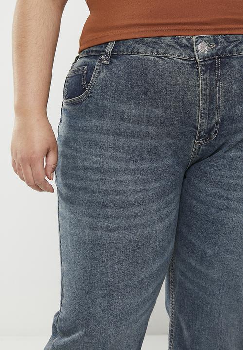 Cotton On - Plus stretch bootleg jean - logans blue