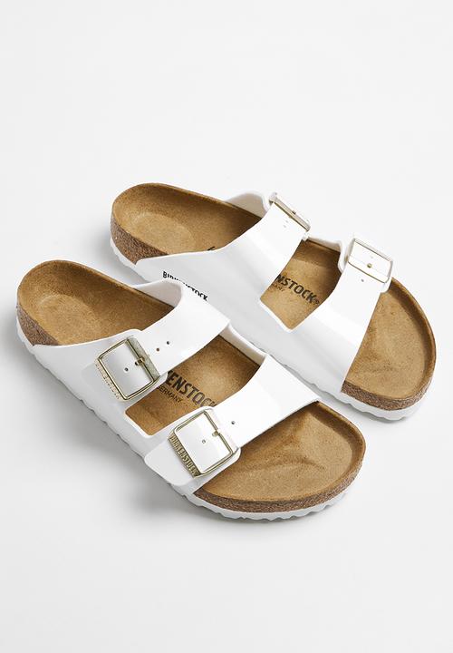 Birkenstock - Arizona patent regular - white