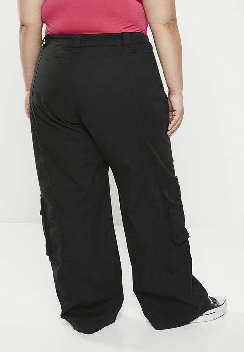 Cotton On - Plus hayden cargo pant - black