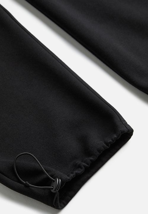 H&M - Relaxed fit joggers - black