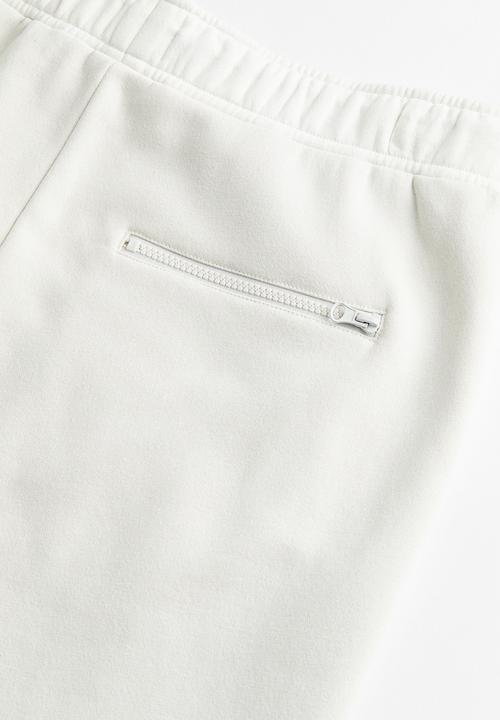H&M - Relaxed fit joggers - white