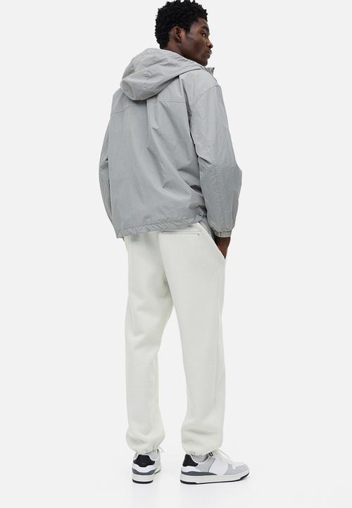 H&M - Relaxed fit joggers - white