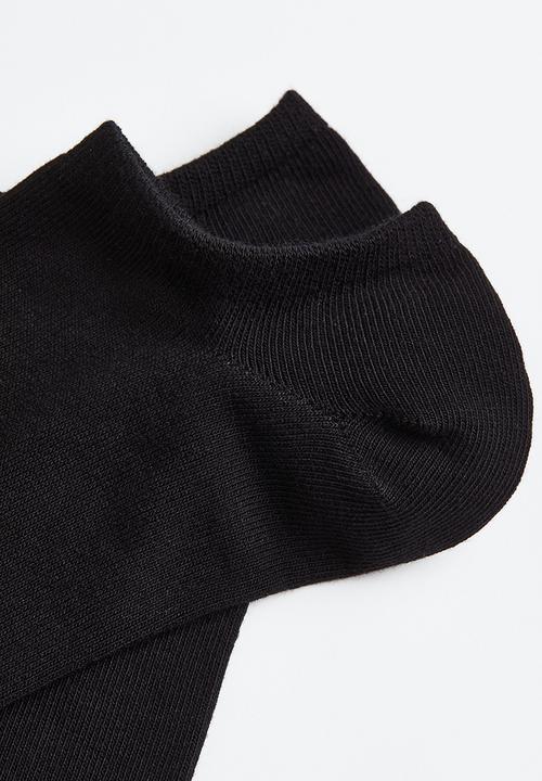H&M - 7-Pack trainer socks - black