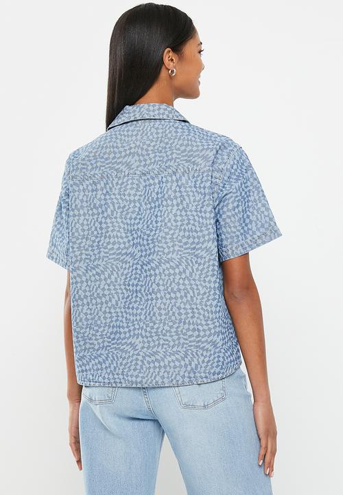 Levi’s® - Aiden short sleeve shirt harper laser - blue