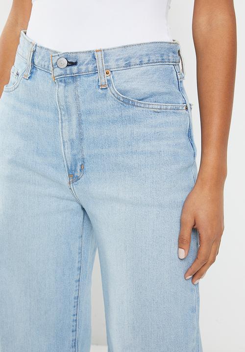 Levi’s® - Ribcage wide leg za far and wide - light Indigo