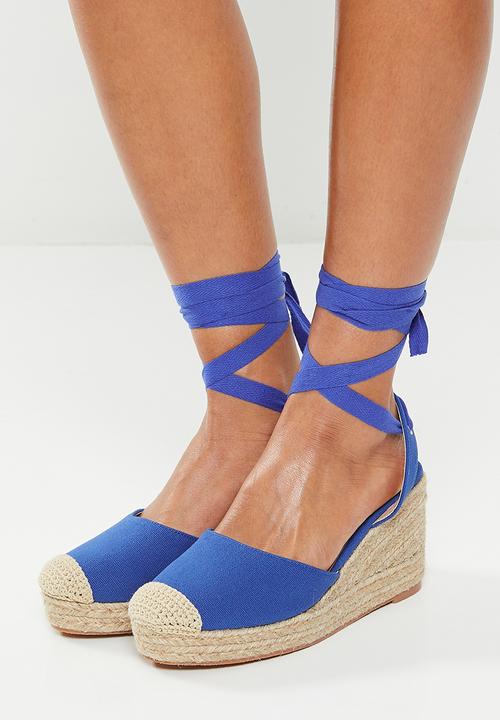 Superbalist - Kiara wedge espadrille - blue