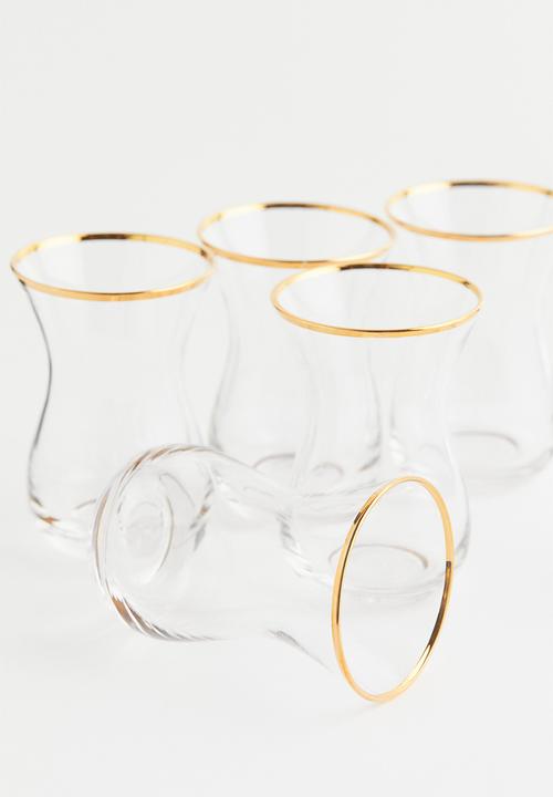 H&M - 6-pack glasses - multi,transparent