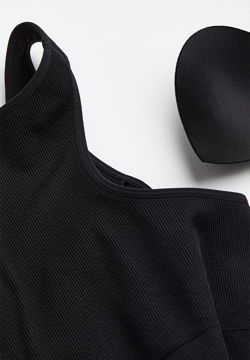 H&M - Drymove™ medium support sports bra - black