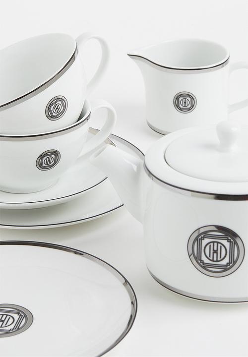 H&M - Porcelain milk jug - multi,white