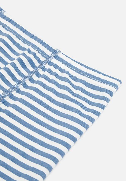 Pop Candy - Boys 3 pack boyshorts - blue & white