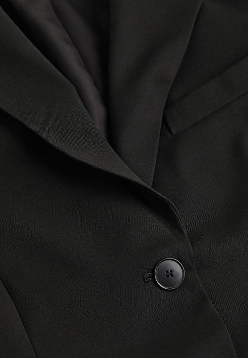 H&M - Single-breasted blazer - black
