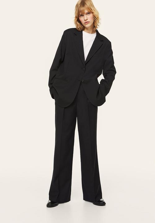 H&M - Single-breasted blazer - black