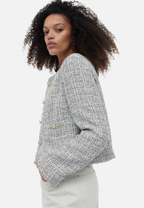 H&M - Bouclé jacket - greige 