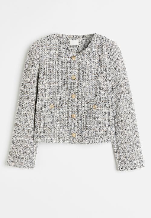 H&M - Bouclé jacket - greige 