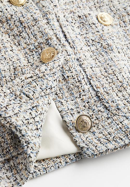 H&M - Bouclé jacket - greige 