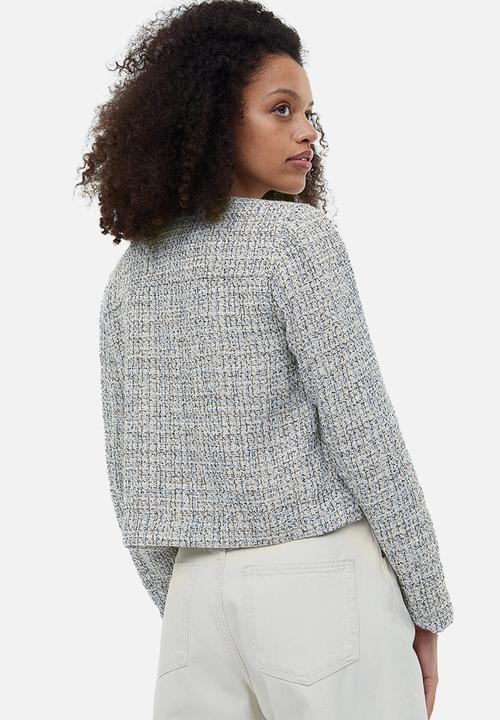 H&M - Bouclé jacket - greige 