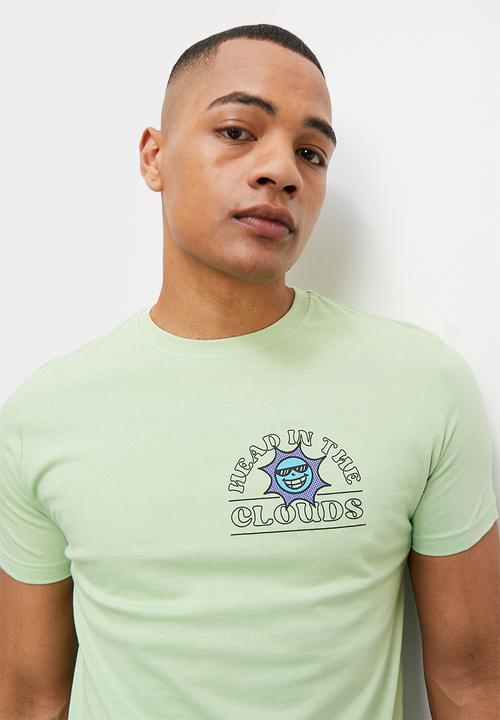 STYLE REPUBLIC - Don't sweat it graphic tee - light green