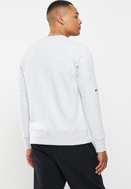 Superdry. - Code tech crew - cadet grey marl