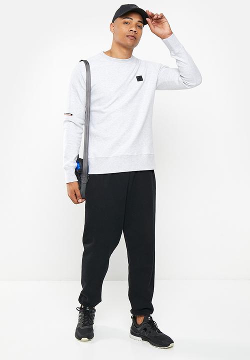 Superdry. - Code tech crew - cadet grey marl