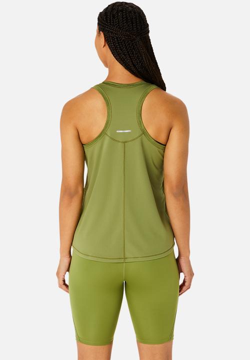 ASICS - Race tank - cactus/mantel green