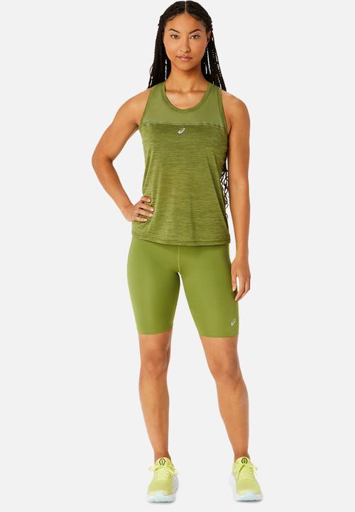 ASICS - Race tank - cactus/mantel green