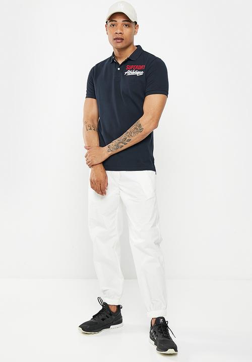 Superdry. - Vintage superstate polo - eclipse navy