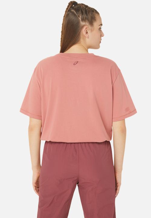 ASICS - Tiger tee - light garnet/brisket red