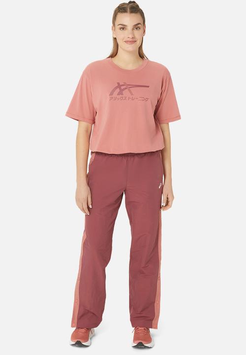 ASICS - Tiger tee - light garnet/brisket red