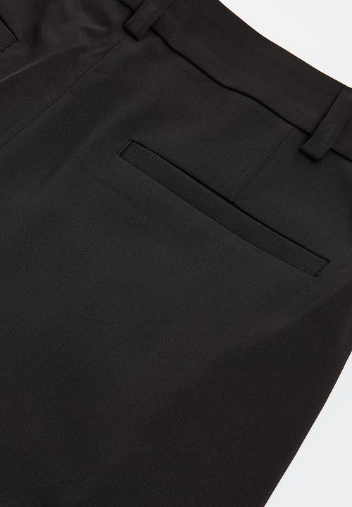 H&M - Straight trousers - black