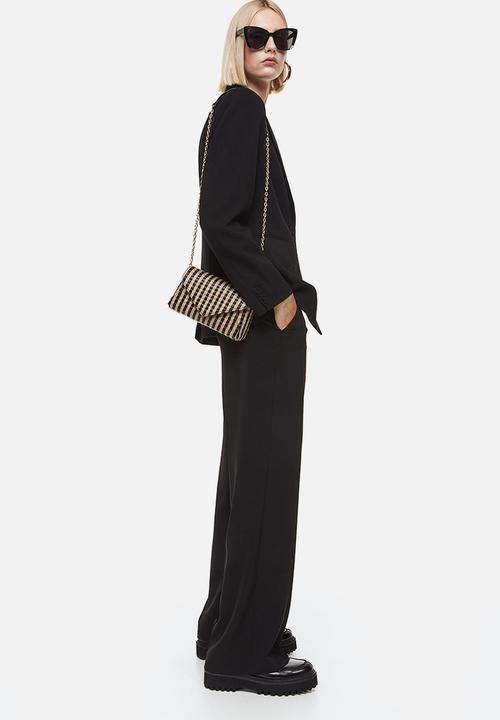 H&M - Straight trousers - black