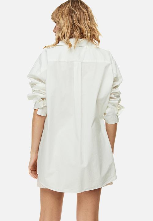 H&M - Cotton shirt - white