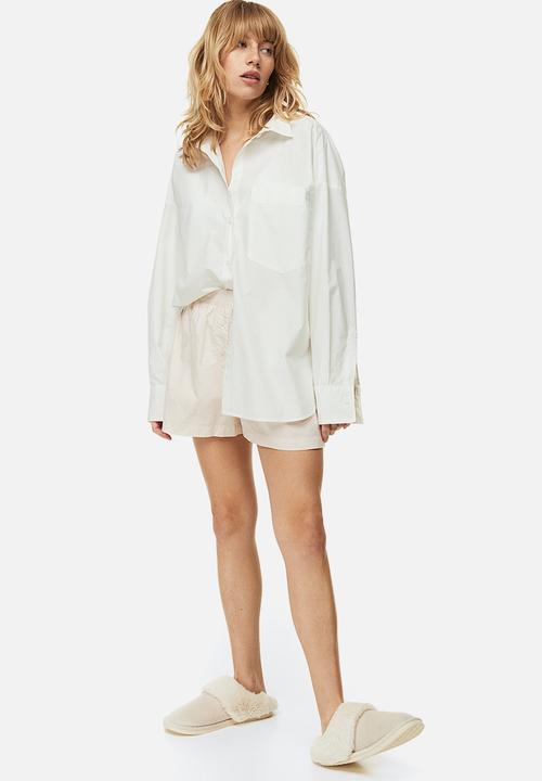 H&M - Cotton shirt - white
