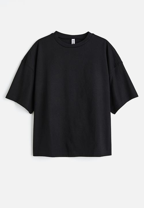 H&M - Oversized T-shirt - black