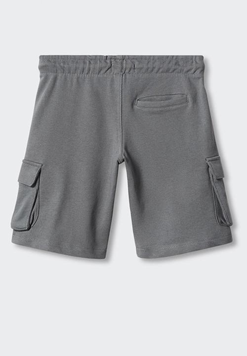 MANGO - Bermuda shorts karl5 - grey