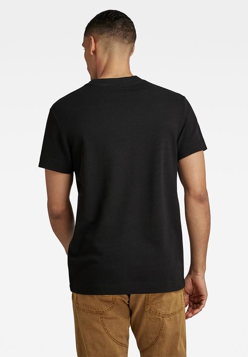 G-STAR - Essential pique r t nelson pique o - dk black