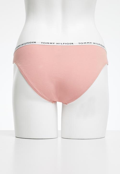 Tommy Hilfiger - 3 Pack bikini - flora pink/oat milk/black