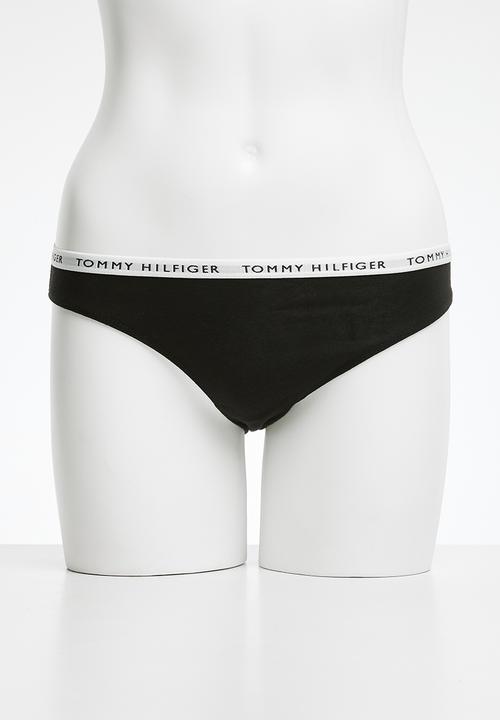 Tommy Hilfiger - 3 Pack bikini - flora pink/oat milk/black
