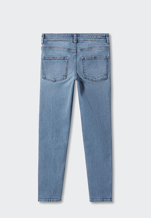 MANGO - Jeans slim - medium blue