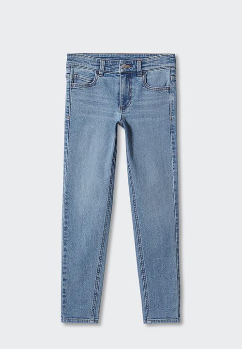 MANGO - Jeans slim - medium blue