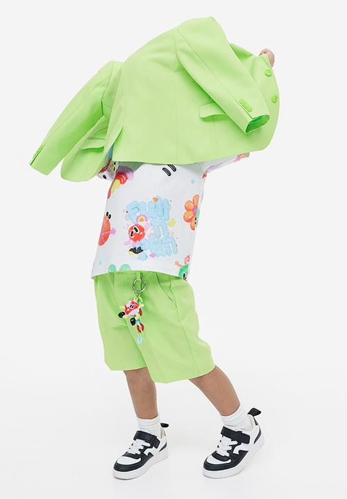 H&M - Eva Cremers x H&M: Chino shorts - light green