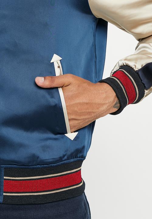 Superdry. - Vintage suikajan jacket - zinc blue