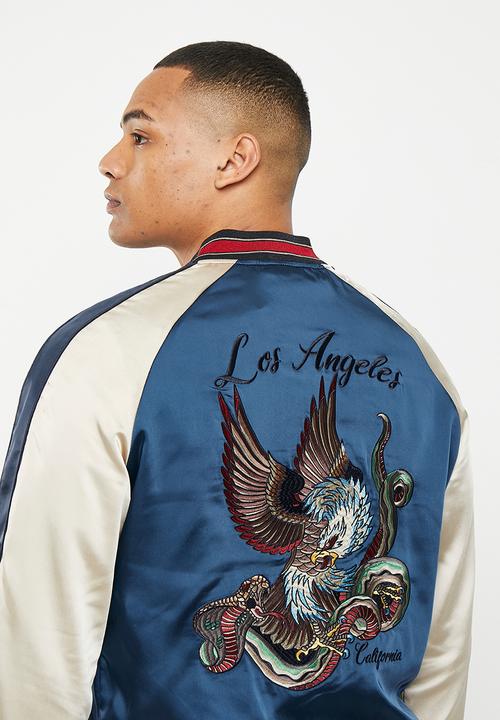Superdry. - Vintage suikajan jacket - zinc blue