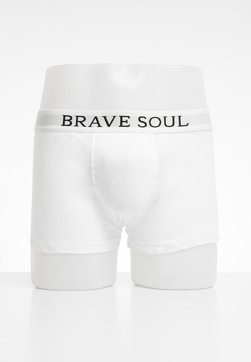 Brave Soul - 3-Pack MBX-451clarkb - white/grey marl/black 