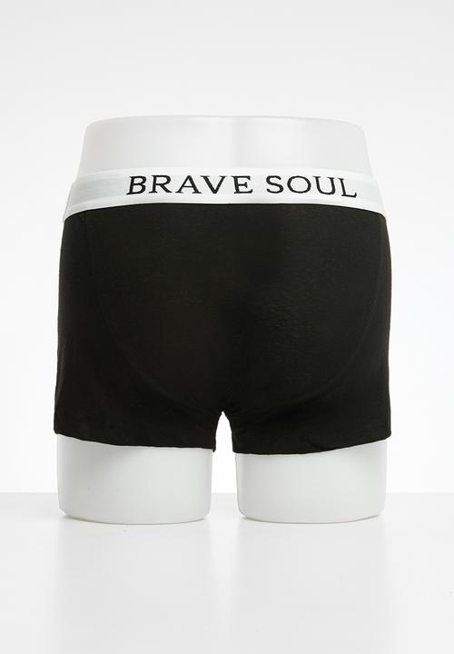 Brave Soul - 3-Pack MBX-451clarkb - white/grey marl/black 