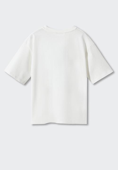 MANGO - T-shirt park - off white