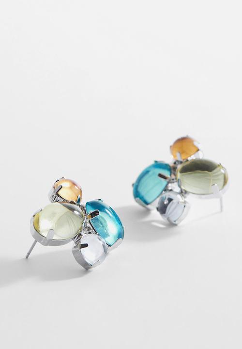 MANGO - Earrings lara - silver