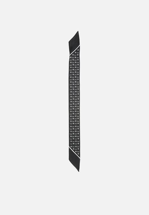 ERA by DJ Zinhle - Paris skinny scarf-black & white