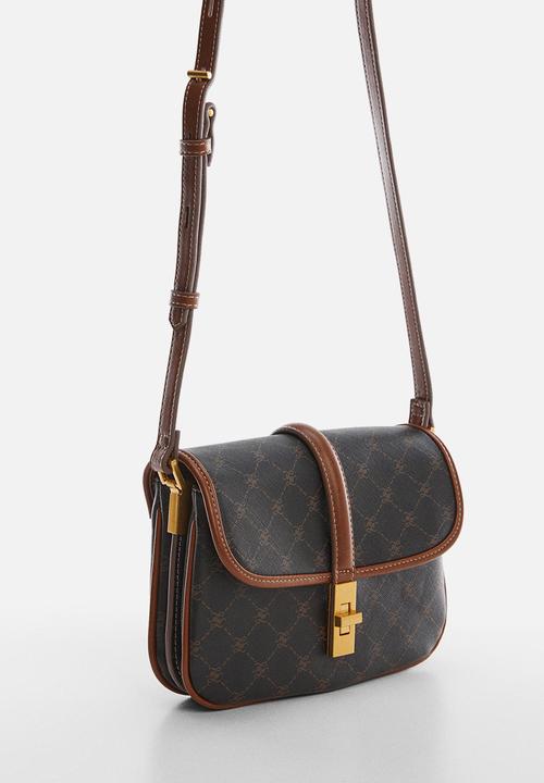 MANGO - Bag yvonne - brown
