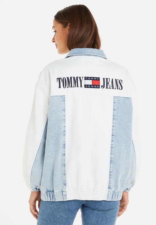 Tommy Hilfiger - College oversized jacket BG7015 - denim light