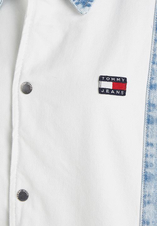 Tommy Hilfiger - College oversized jacket BG7015 - denim light
